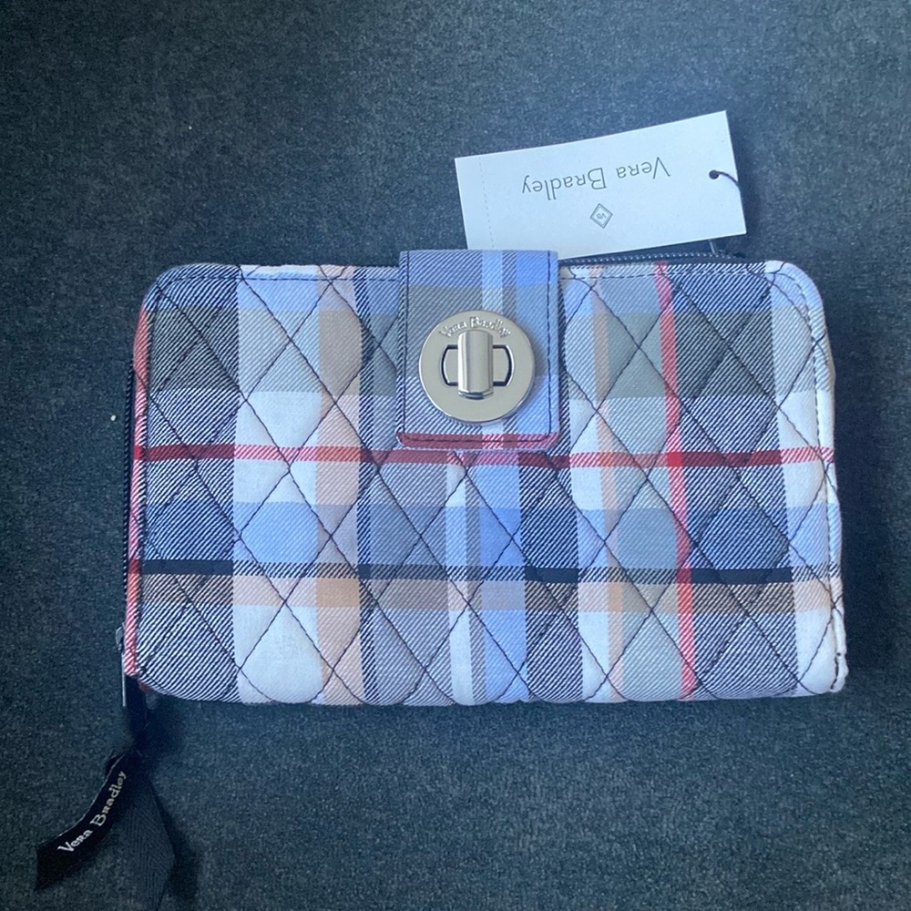 Vera Bradley RFID Turnlock Wallet